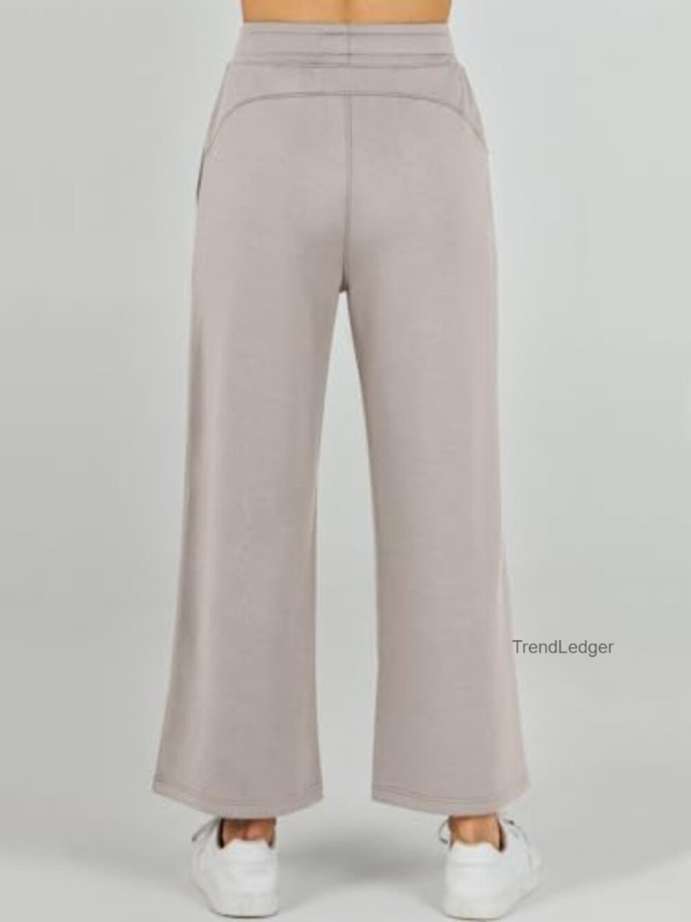 2 Piece Lounge Set - Tank Top & Wide Leg Pants Summer Travel Outfit - Picture 5 of 7